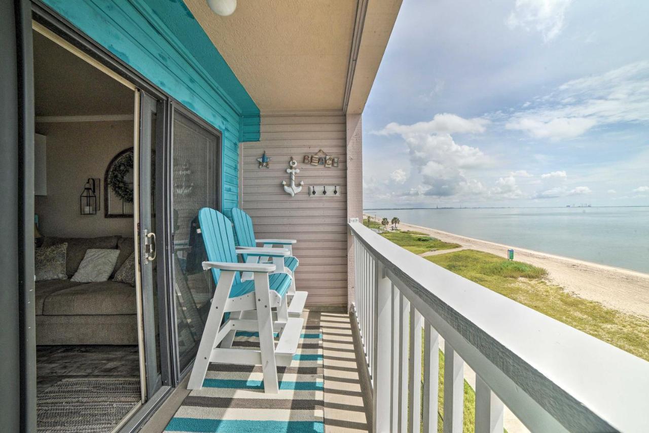 Updated Front Beach Condo With Resort Amenities! Corpus Christi Exterior photo