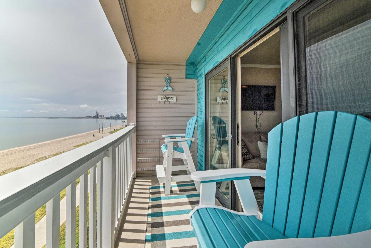 Updated Front Beach Condo With Resort Amenities! Corpus Christi Exterior photo